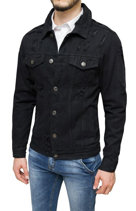 giubbino jeans nero|giubbino jeans.